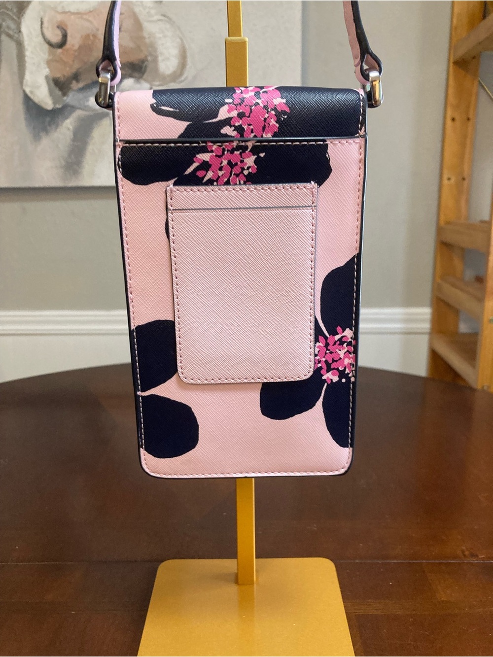 Kate Spade New York Cameron Grand Flora North South Flap Phone Crossbody Bag - Picture 6 of 12